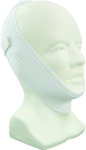 Carex CPAP Chin Strap - Stop Snoring - Anti Snore, White, 1 Count