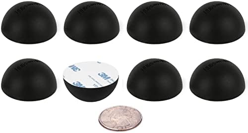 Hudson Hi-Fi Speaker Isolation Feet (4-Pack, 1") – Adhesive Silicone Anti-Vibration Pads for Speakers, Turntables, Subwoofers & Amplifiers, Supports 5-18 lbs Per Pad