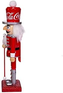 Coca-Cola Kurt S. Adler 10-Inch Wooden Nutcracker, Multicolor (CC6202)
