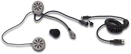 Show Chrome 13-201 Motorcycle Helmet Headset Communicator 5 Pin,Black