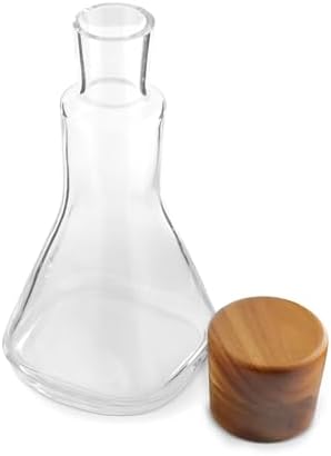 nambe Vie Decanter | Glass Wine Decanter Bottle for Bourbon, Brandy, Juice