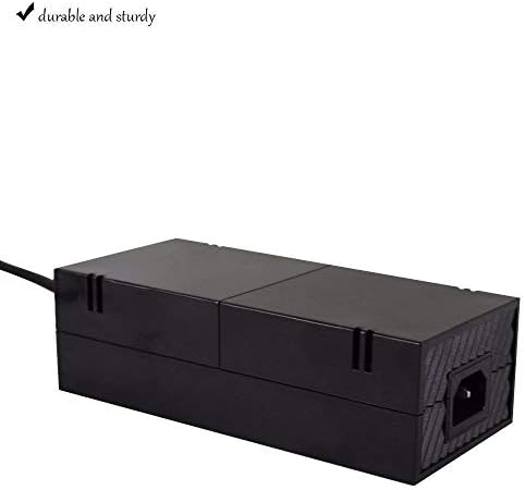 AC Adapter Charger Power Supply Cord Cable for Microsoft Xbox One Console Brick (Renewed)