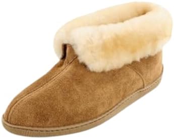 Minnetonka Men's Sheepskin Ankle Boots