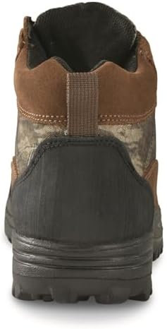 Guide Gear Men's Silvercliff II Mid Zip Hiking Boots Waterproof Outdoor Shoes