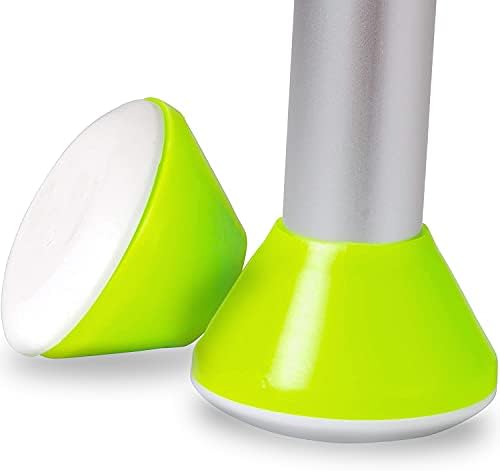 HealthSmart Walker Ski Glides, Walker Caps or Walker Pads for Rollators and Walking Aids, Universal Fit, Mobility Aid, Senior Living Accessory, Pack of 2