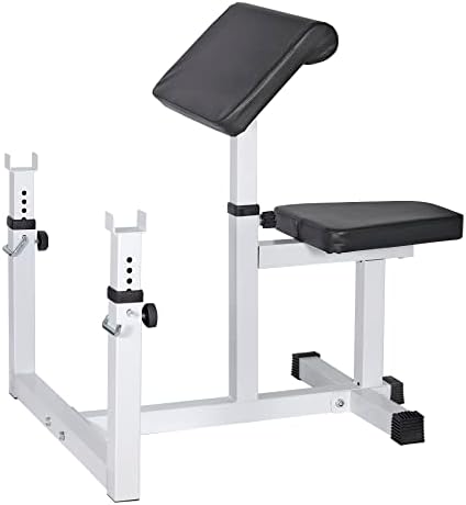 ANT MARCH Preacher Curl Weight Bench, Strength Training Max load 450LBS