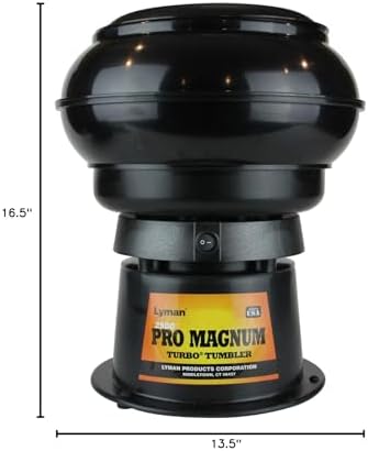 Lyman Pro Magnum Tumbler (115-Volt), White