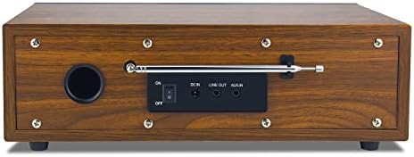 Ocean Digital WR-800 FM Wi-Fi Internet Radio Stereo Speakers Micro SD Line Out Aux in 30