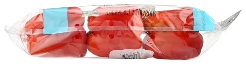Red Bell Peppers Conventional Sourced For Good, 3 Count