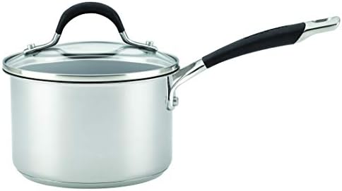 Circulon Momentum Stainless Steel Nonstick 2-Quart Covered Saucepan