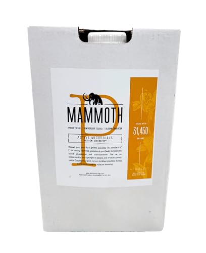 Mammoth Organic Bloom Booster | Mammoth P Organic Fertilizer Microbial Inoculant | 16% Proven Increase in Yield (250 ml)