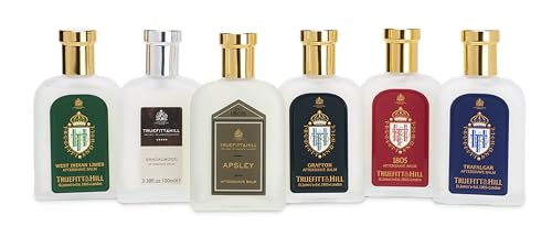 Truefitt & Hill Luxury Aftershave Balm - Apsley - Premium Soothing Moisturizer with Aloe Vera Extract - Ideal for Sensitive Skin, Razor Burn Relief