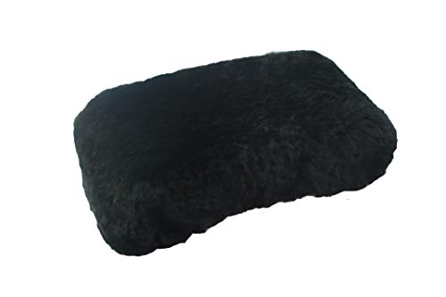 Knee Walker Pad Cover-Real Genuine Merino Sheepskin high Comfort Ability Cushion for Knee Scooter Accessory Leg Cart Improves Comfort During Injury