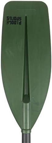 Attwood 11759-1 Canoe Paddle, Aluminum and Plastic, 4-Feet Long, Camouflage Green Blade, Ergonomic Grip