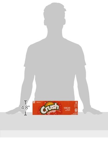 Crush Orange Soda, 12 fl oz (pack of 12)