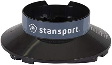 Stansport Propane Cylinder Base Replacement for Camping and Backpacking , Black