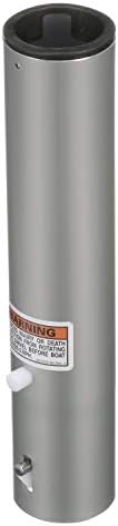 Attwood LakeSport 10-Inch Anodized Aluminum 2-3/8" Boat Seat Extension Post