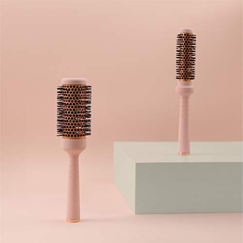 Magic Curling Round Brush (1 Inch) - Non-electronic, Self-Standing Round Brush, Great Blowout, Ceramic Coated Barrel, Quick Styling