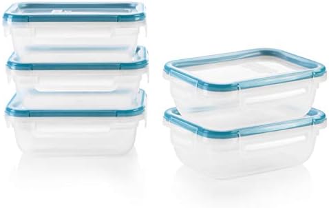 Snapware Plastic Total Solution (5-Pack, 3-Cup) Food Storage Containers Set