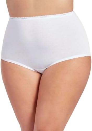 Jockey Women's Underwear 100% Cotton Classic Brief - 3 Pack