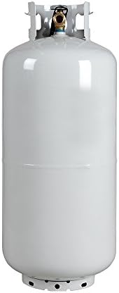 40 lb Propane Tank Cylinder - New Steel LPG Tank with OPD Valve, 9.4 Gallon Capacity - DOT Approved