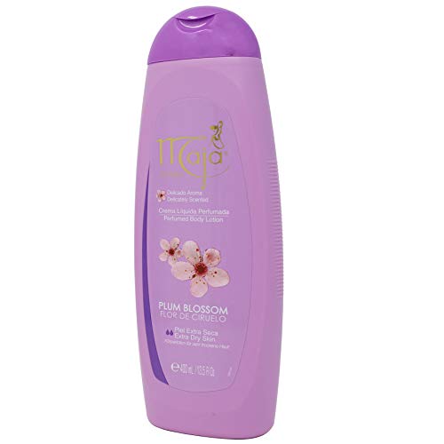 Maja Plum Blossom Body Lotion, Perfumed Body Lotion with Almond Oil and Vitamin E for Dry Skin, Keeping your Skin Hydrated