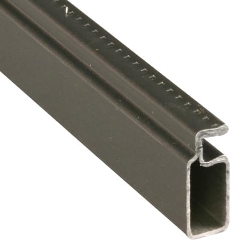 Prime-Line MP14073 Aluminum Screen Frame – 5/16 x 3/4 x 72 In. Bronze Finish – Build or Repair Window Screens – Cut to Size – Uses 5/16 x