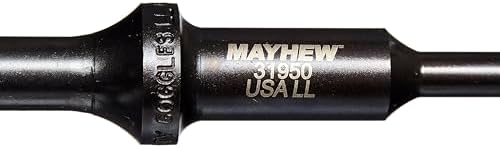 Mayhew Tools 32020 Pneumatic Roll Pin Punch, 5-Piece Set