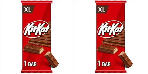 KIT KAT Milk Chocolate Wafer XL, Candy Bar, 4.3 oz (10 Pieces)