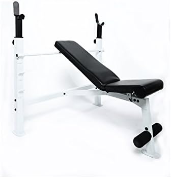 Olympic Bench Press with 300Lb Gray Olympic Set