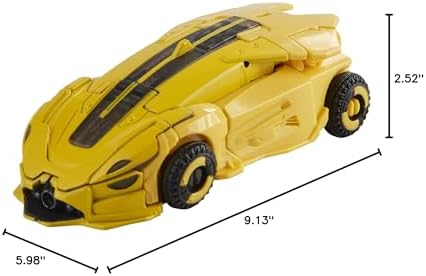 Transformers Toys Studio Series 70 Deluxe Class Bumblebee B-127 Action Figure - Ages 8 and Up, 4.5-inch, Yellow