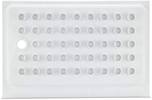 RecPro RV Shower Pan | 36" x 24" x 5" Right Drain in White | RV Shower Base | Camper Shower Pan