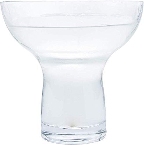 Chefcaptain Margarita Glasses Set Of 4, XXlarge 16oz Stemless Lead-Free Thick Clear Glass With Heavy Base, For Martini, Daiquiri, Frozen Cocktails