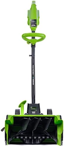 Earthwise SN74016 40-Volt Cordless Electric Snow Shovel, Brushless Motor, 16-Inch width, 300lbs/Minute (Battery and Charger Included)