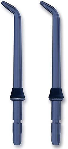 Waterpik Handheld Water Flosser Low-Flow Replacement Tips, 2 Count JT-360E | Genuine Waterpik Brand Precision Refill Nozzles Heads for Every Day Gum Health, Blue, Replace Every 6 Months