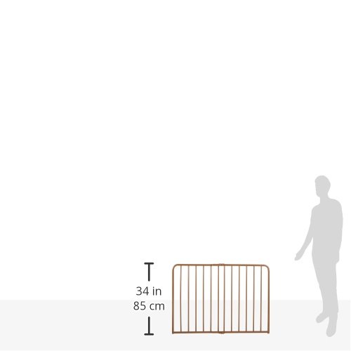 Cardinal Gates SS30OD Stairway Special Outdoor Baby & Pet Gate, Brown | SS30OD Stairway Special fits 27-42.5 in; weather-resistant outdoor baby/pet gate for stairs, decks, patios and porches.