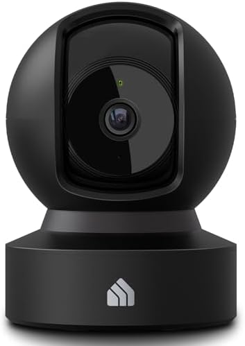 Kasa 1080p Indoor Pan/Tilt Wired Security Camera, Baby & Pet Monitor, EC70