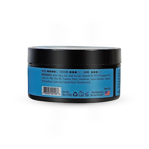 Don Juan Hybrido Pomade | Water Based | Strong Hold | High Shine | Natural Plant Extracts and Ocean Minerals | Summer Sea Breeze Scent, 4 oz.
