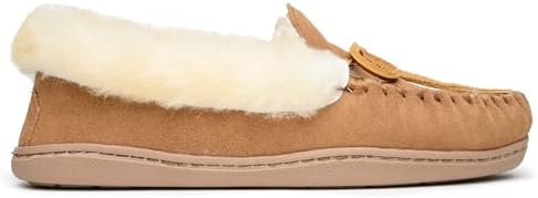 Minnetonka Women's Alpine Sheepskin Moccasin Slippers