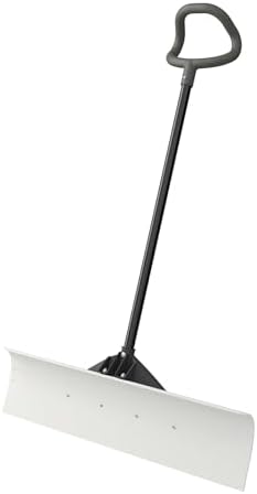 Suncast 36" Snow Pusher with Steel Core Shade and Non-Stick Blade Surface