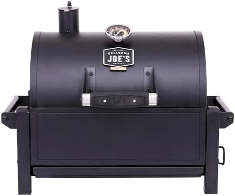 Oklahoma Joe's Rambler Portable Charcoal Grill with 218 sq. in. Cooking Area in Black