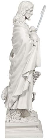 Design Toscano Jesus, The Good Shepherd Garden Statue: Large