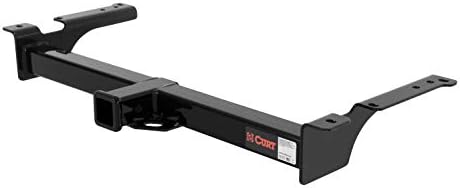 CURT 13053 Class 3 Trailer Hitch, 2-Inch Receiver, Square Tube Frame, Fits Select Ford E150, E250, E350