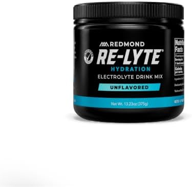 REDMOND Re-Lyte Sugar Free Electrolyte Powder Drink Mix (Mixed Berry)
