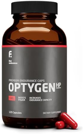 FIRST ENDURANCE OptygenHP - Premium Endurance Supplement | Boost Power | Increase Performance and Endurance | Improves Oxygen Utilization| 120