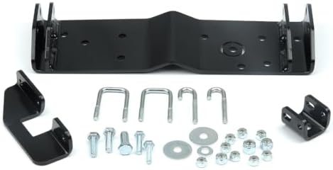 WARN 37843 Powersports ATV Center Kit Snow Plow Mount , Black