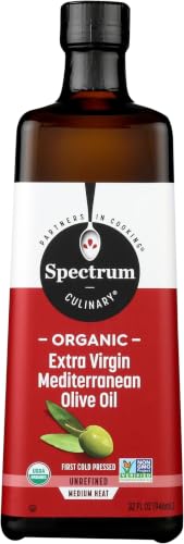 Spectrum Organic Mediterranean Extra Virgin Olive Oil, 33.8 Oz