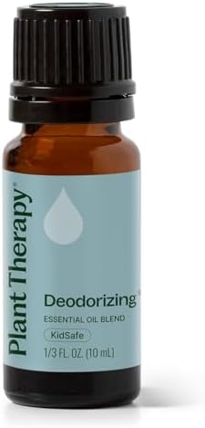 Plant Therapy Deodorizing Essential Oil Blend 10 mL Ideal for Cleaning | Pure Essential Oils, Undiluted, Ideal for Household Cleaning & Deodorizing