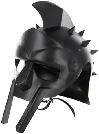 Armory Replicas Maximus Roman Gladiator Blackened 18g Helmet
