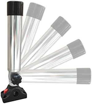 Brocraft Aluminum Heavy Duty Rocket Launcher Rod Holder / Boat Aluminum Rocket Launcher Rod Holder